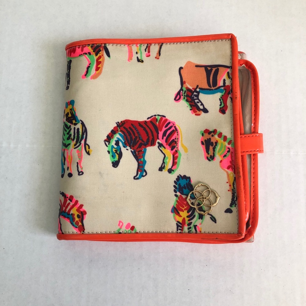 Kendra Scott Jet Set Zebra Travel Jewelry Case